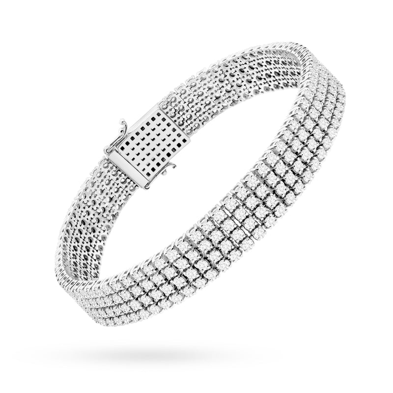 Bratara Aur 14K cu Diamante de Laborator 6.00 ct, imaginea 4 din 5