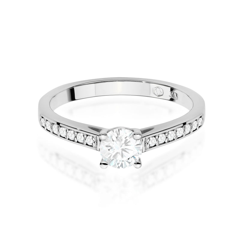 Inel Aur 14K cu Diamante de Laborator 0.62 ct, imaginea 11 din 13