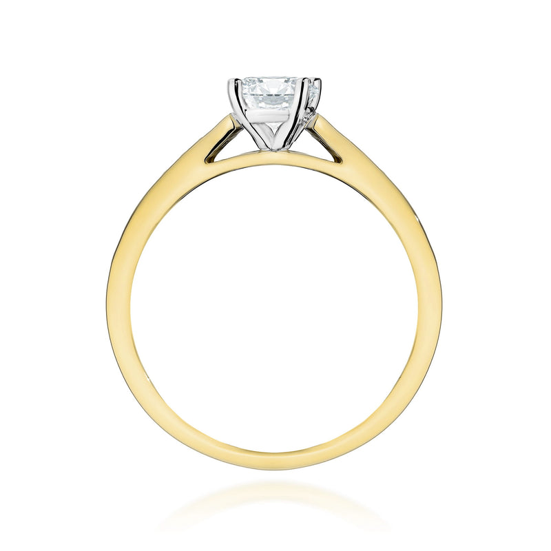Inel Aur 14K cu Diamante de Laborator 0.62 ct, imaginea 3 din 13