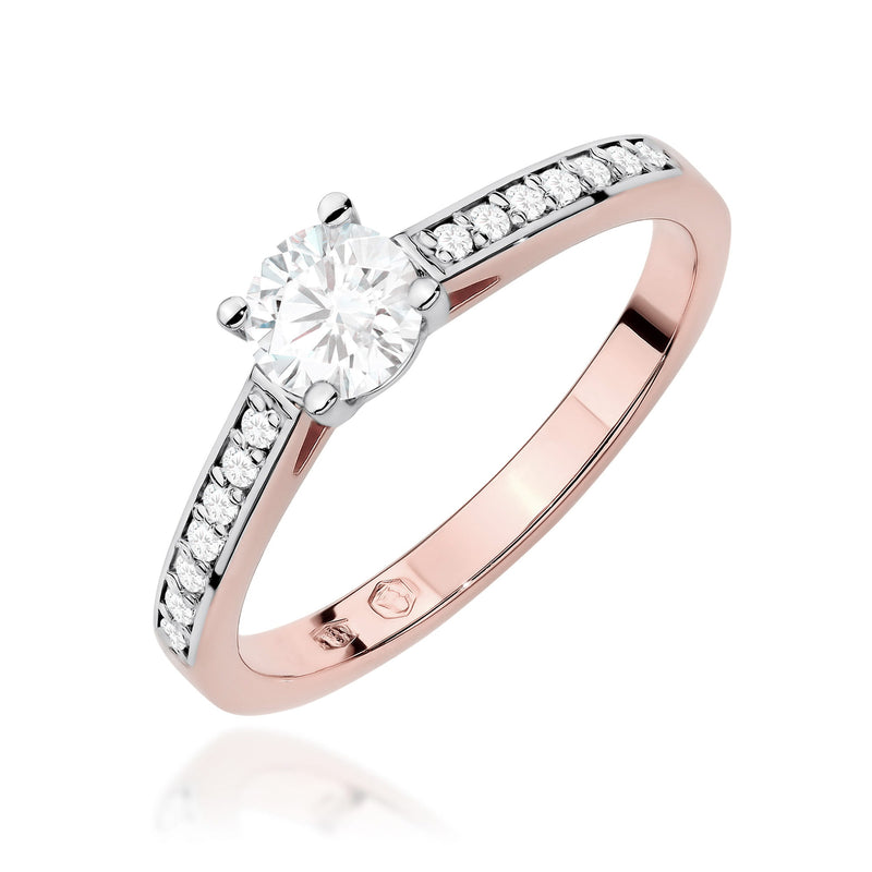 Inel Aur 14K cu Diamante de Laborator 0.62 ct, imaginea 6 din 13