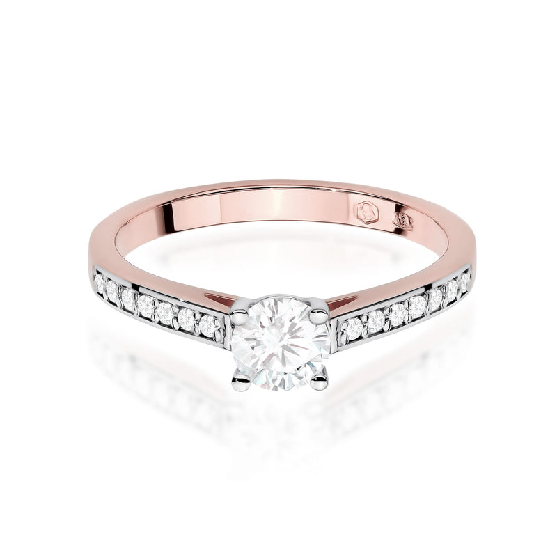 Inel Aur 14K cu Diamante de Laborator 0.62 ct, imaginea 7 din 13
