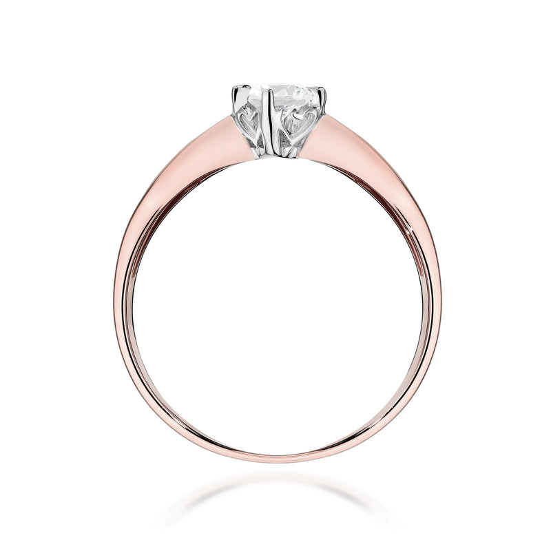 Inel Aur 14K cu Diamant de Laborator 0.15 ct, imaginea 12 din 12