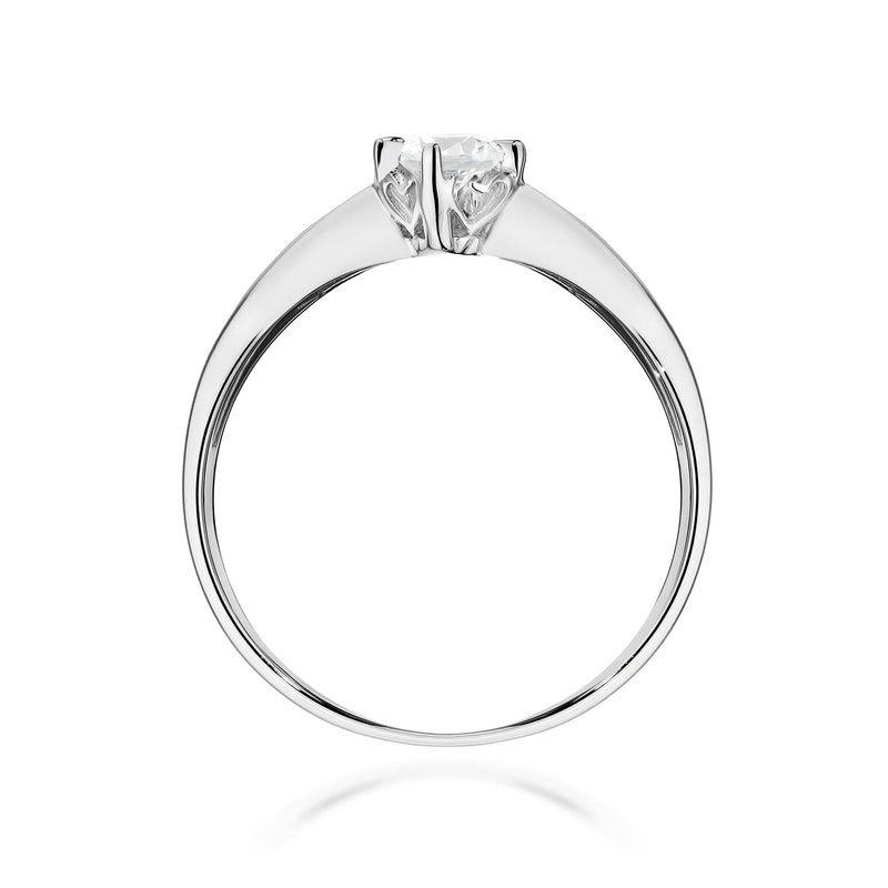 Inel Aur 14K cu Diamant de Laborator 0.15 ct, imaginea 8 din 12