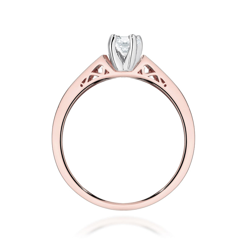 Inel Aur 14K cu Diamante de Laborator 0.42 ct, imaginea 12 din 12