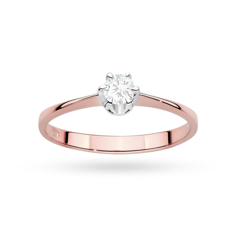 Inel Aur 14K cu Diamant de Laborator 0.20 ct, imaginea 12 din 12