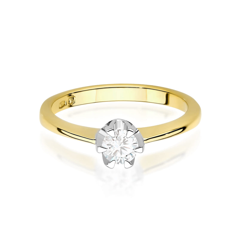 Inel Aur 14K cu Diamant de Laborator 0.40 ct, imaginea 2 din 11