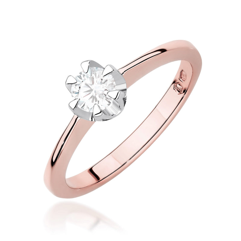 Inel Aur 14K cu Diamant de Laborator 0.40 ct, imaginea 9 din 11