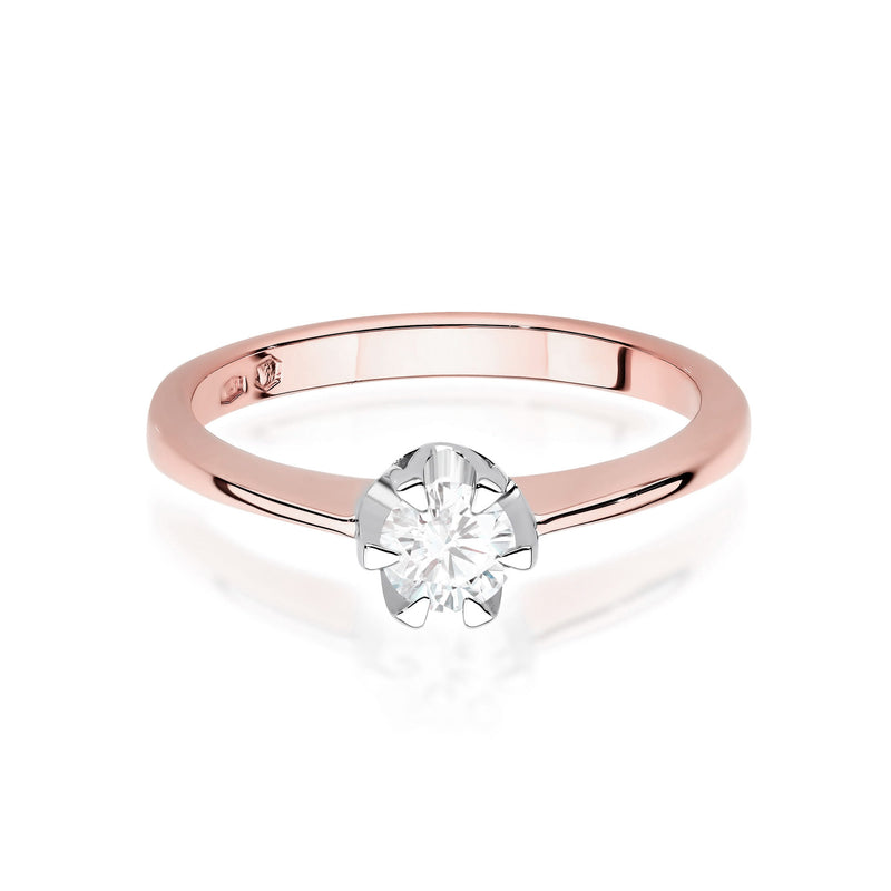 Inel Aur 14K cu Diamant de Laborator 0.40 ct, imaginea 10 din 11