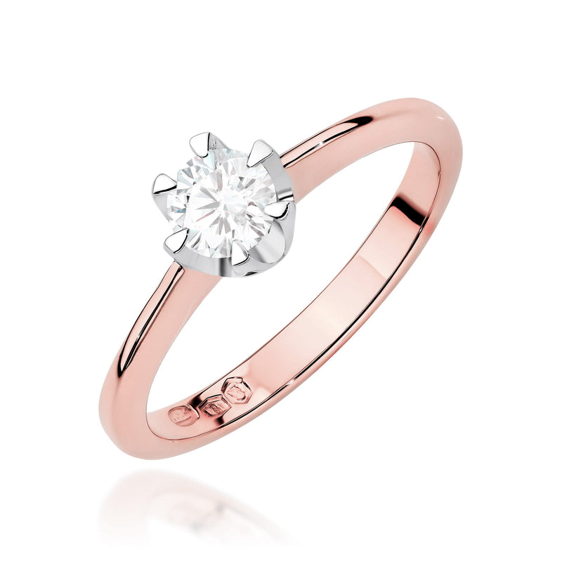 Inel Aur 14K cu Diamant de Laborator 0.50 ct, imaginea 5 din 12