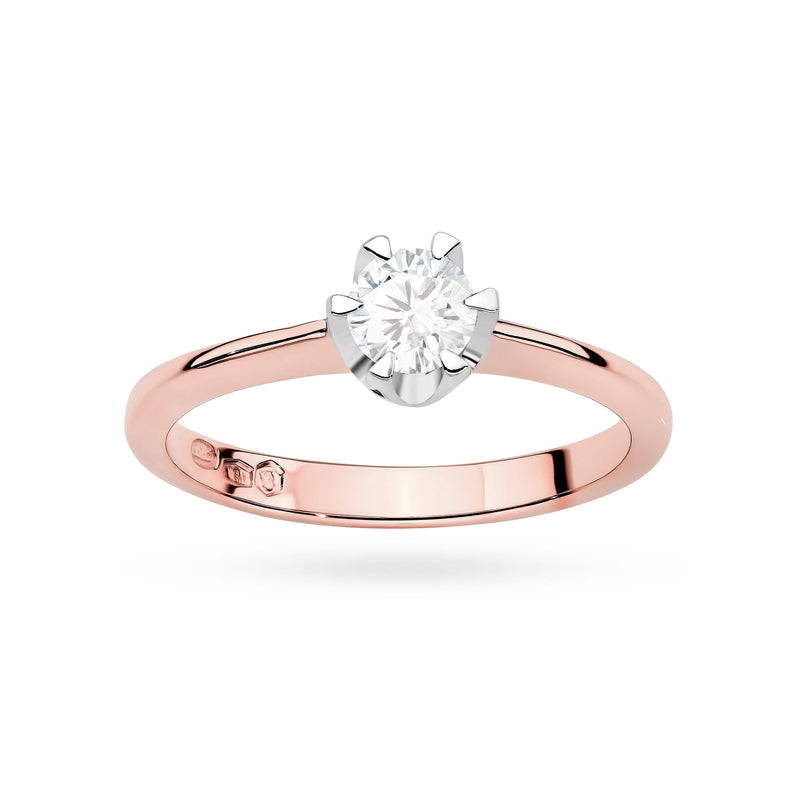 Inel Aur 14K cu Diamant de Laborator 0.50 ct, imaginea 8 din 12