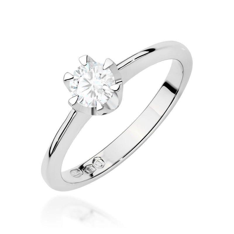 Inel Aur 14K cu Diamant de Laborator 0.50 ct, imaginea 9 din 12
