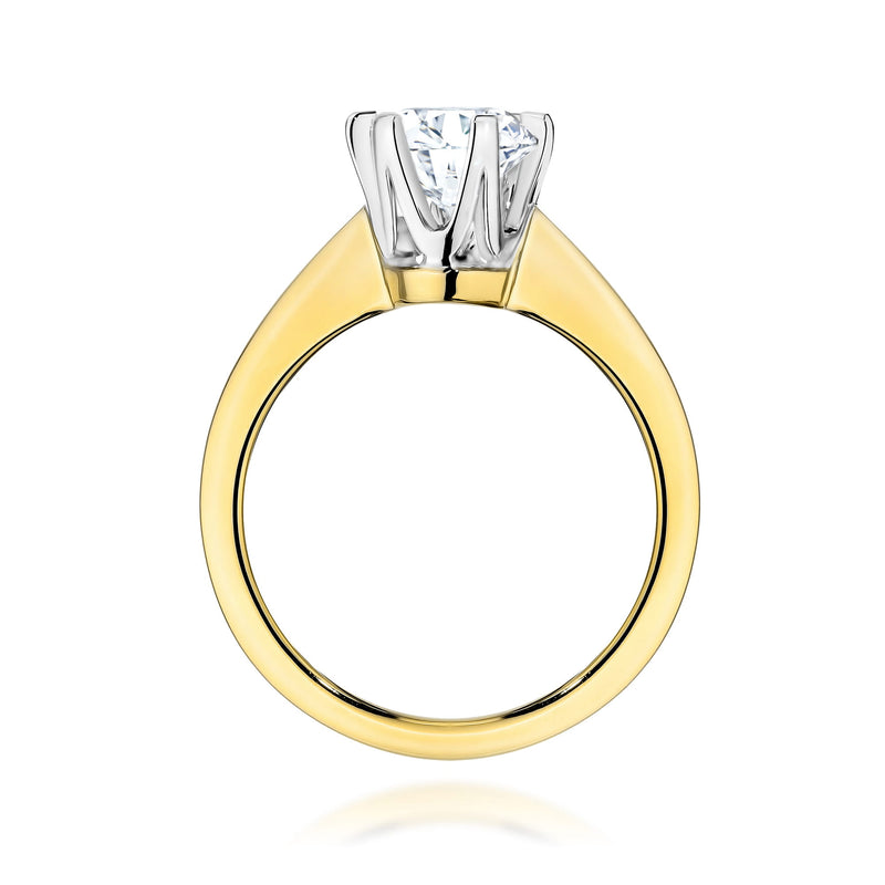 Inel Aur 14K cu Diamant de Laborator 1.00 ct, imaginea 3 din 12