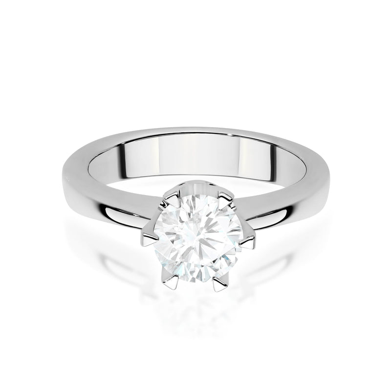 Inel Aur 14K cu Diamant de Laborator 1.00 ct, imaginea 10 din 12