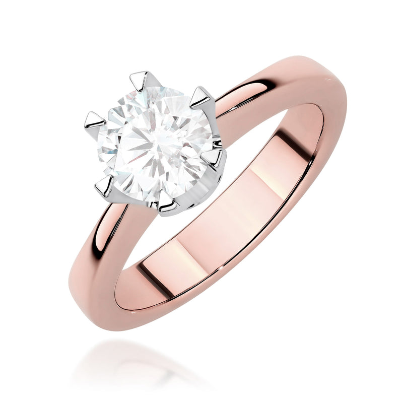 Inel Aur 14K cu Diamant de Laborator 1.00 ct, imaginea 7 din 9