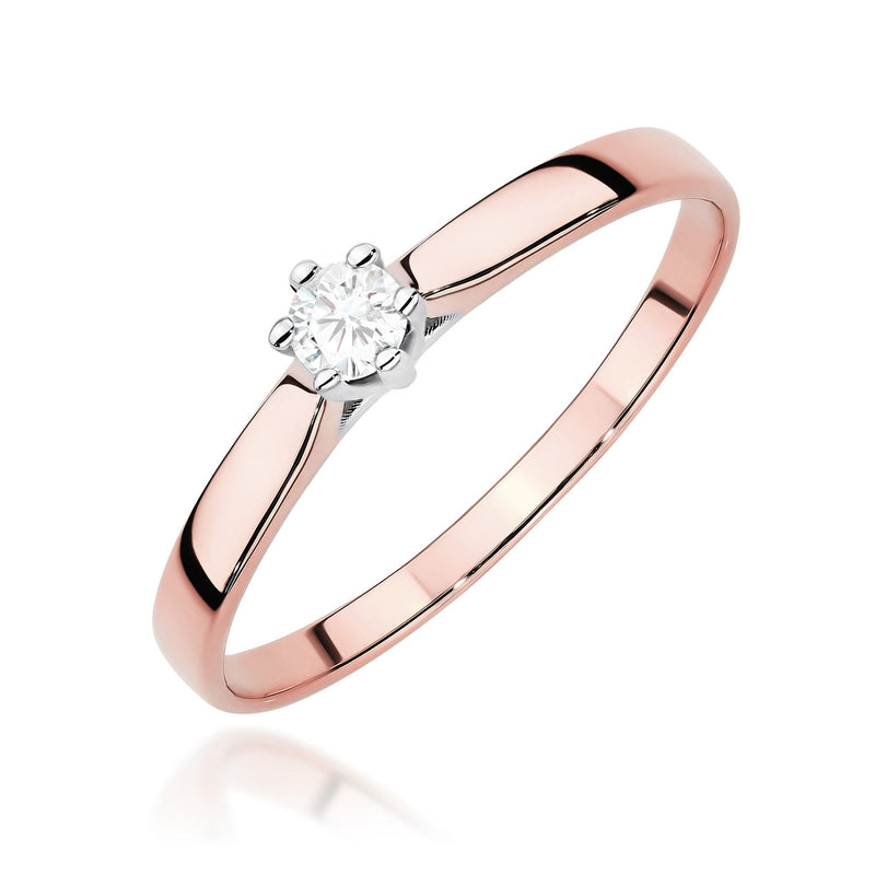 Inel Aur 14K cu Diamant de Laborator 0.20 ct, imaginea 8 din 11