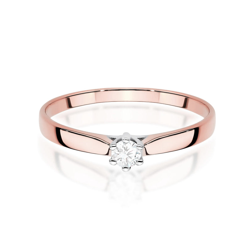 Inel Aur 14K cu Diamant de Laborator 0.20 ct, imaginea 9 din 11