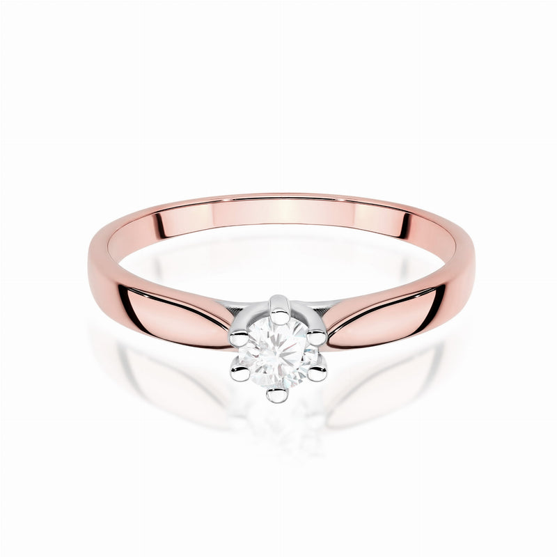 Inel Aur 14K cu Diamant de Laborator 0.30 ct, imaginea 11 din 12