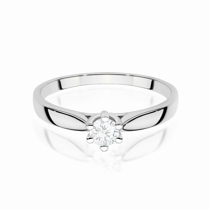 Inel Aur 14K cu Diamant de Laborator 0.30 ct, imaginea 8 din 12