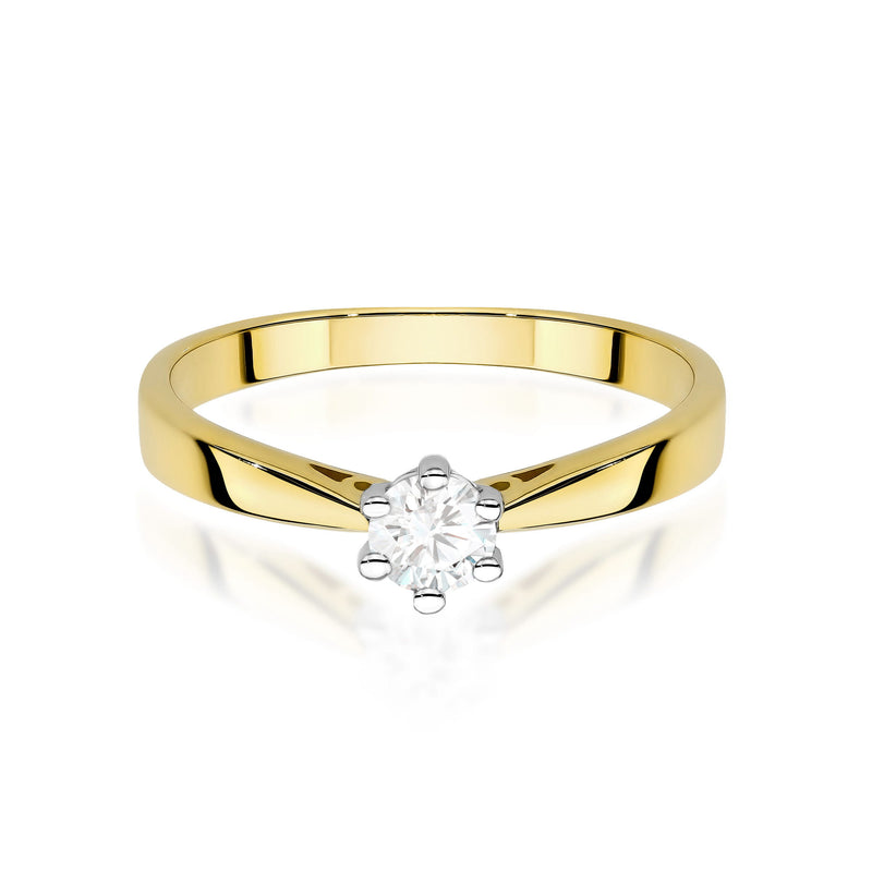 Inel Aur 14K cu Diamant de Laborator 0.30 ct, imaginea 2 din 13