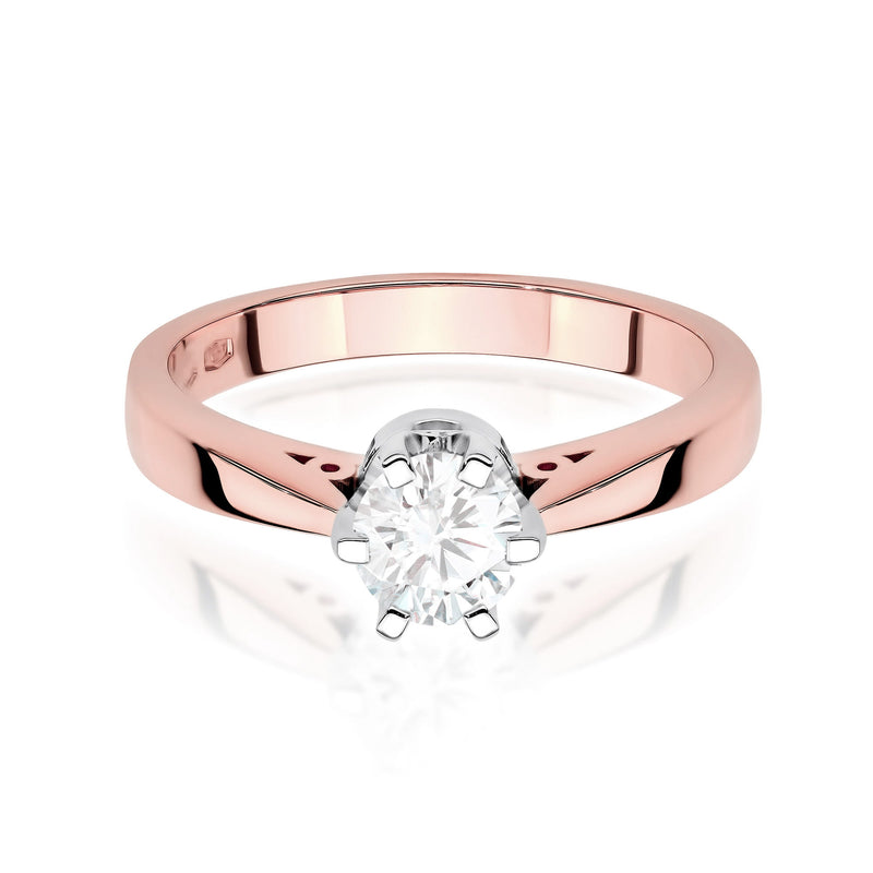 Inel Aur 14K cu Diamant de Laborator 1.00 ct, imaginea 6 din 12