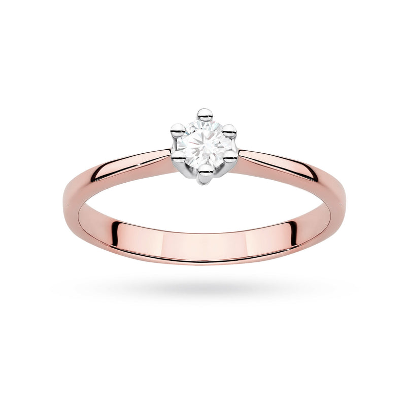 Inel Aur 14K cu Diamant de Laborator 0.15 ct, imaginea 12 din 12