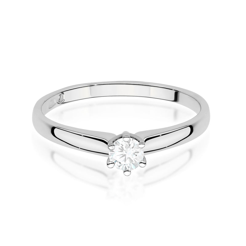 Inel Aur 14K cu Diamant de Laborator 0.20 ct, imaginea 10 din 11