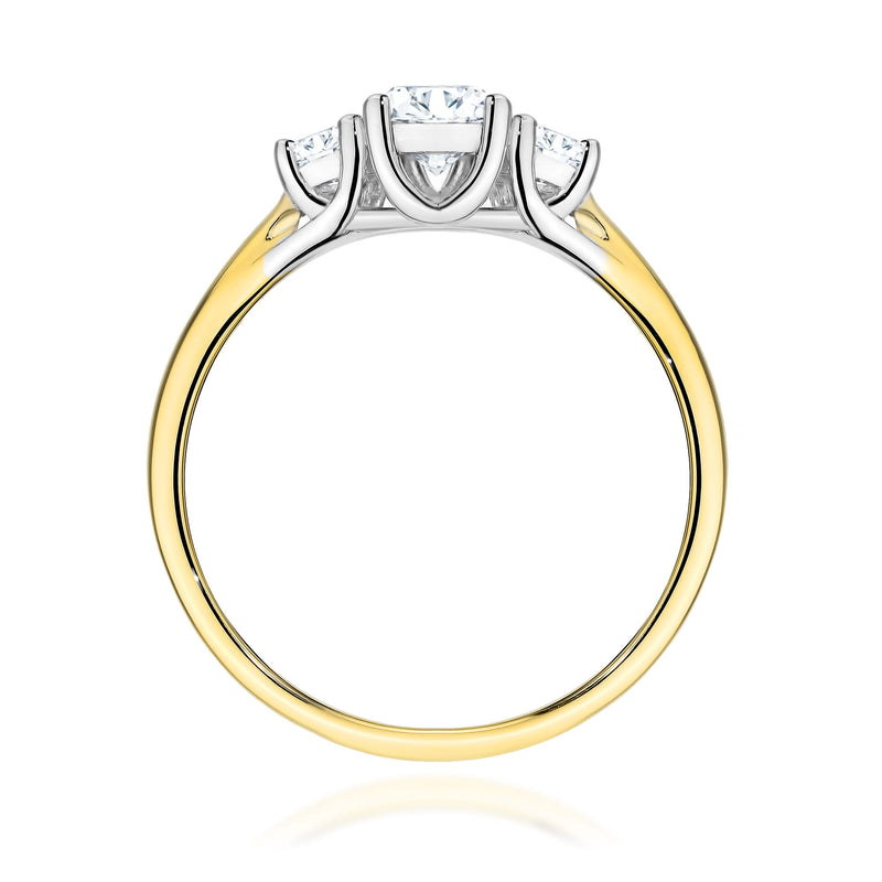 Inel Aur 14K cu Diamante de Laborator 0.49 ct, imaginea 3 din 11