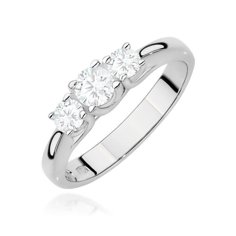 Inel Aur 14K cu Diamante de Laborator 0.49 ct, imaginea 5 din 11