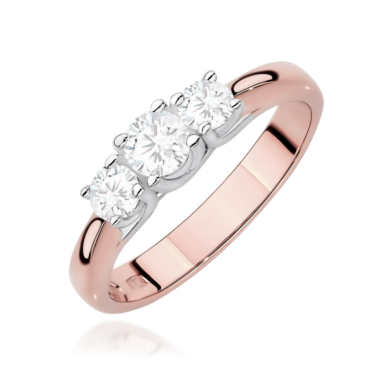 Inel Aur 14K cu Diamante de Laborator 0.49 ct, imaginea 9 din 11