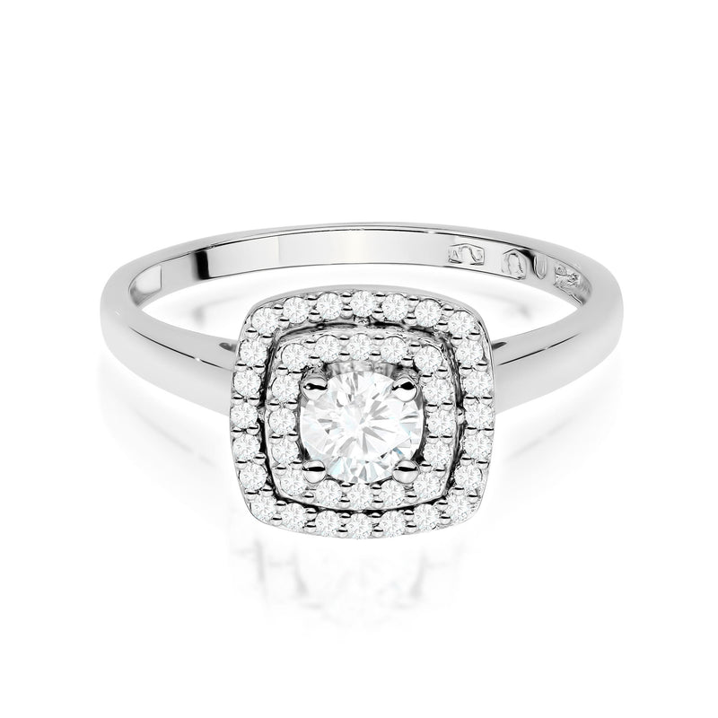 Inel Aur 14K cu Diamante de Laborator 0.50 ct, imaginea 6 din 12