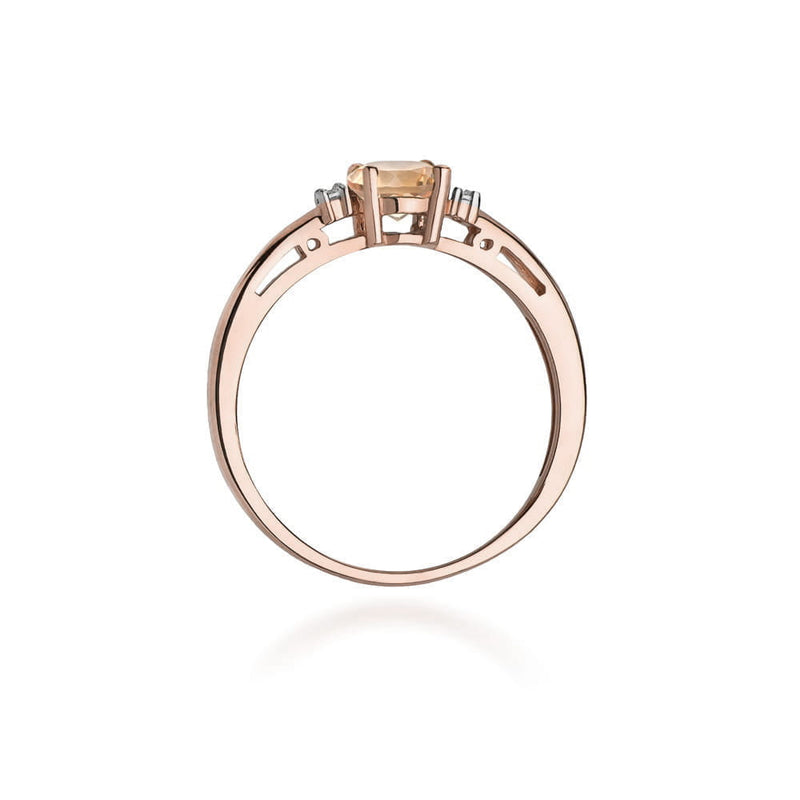 Inel Aur 14K cu Morganit 0.40 ct, imaginea 11 din 11