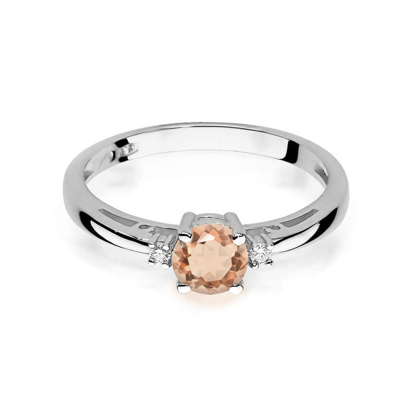 Inel Aur 14K cu Morganit 0.40 ct, imaginea 6 din 11