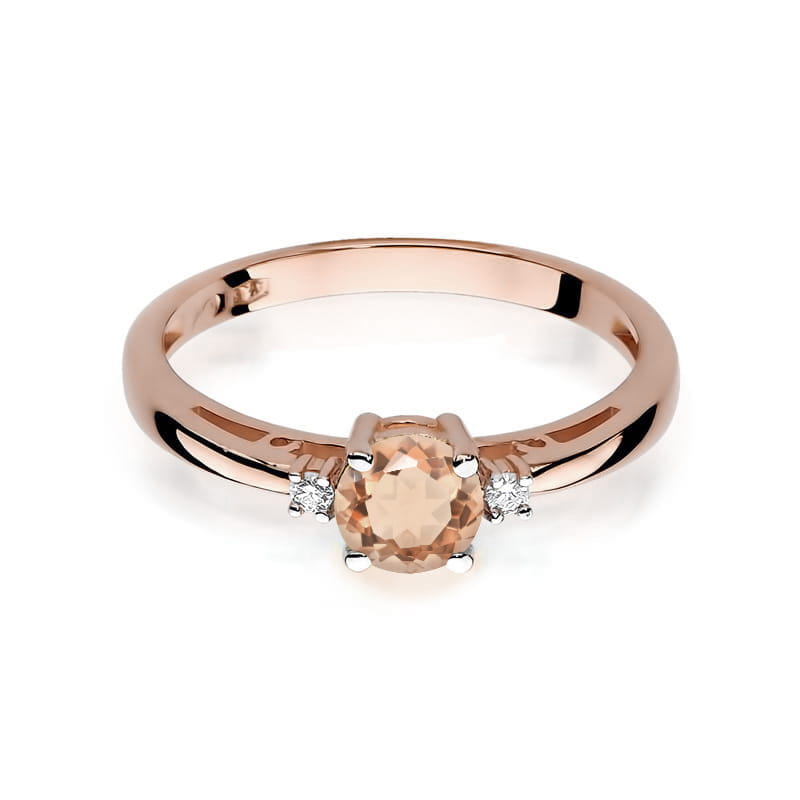 Inel Aur 14K cu Morganit 0.40 ct, imaginea 10 din 11