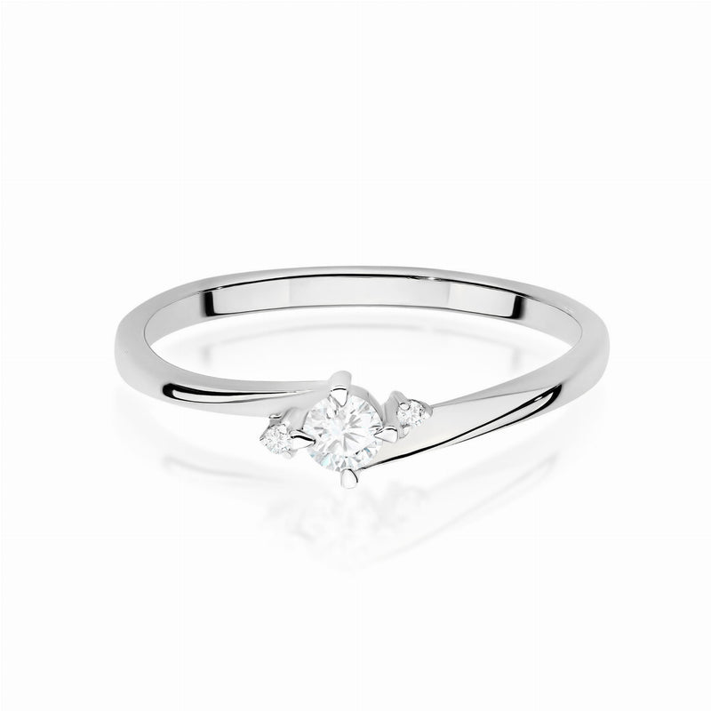 Inel Aur 14K cu Diamante de Laborator 0.12 ct, imaginea 14 din 14