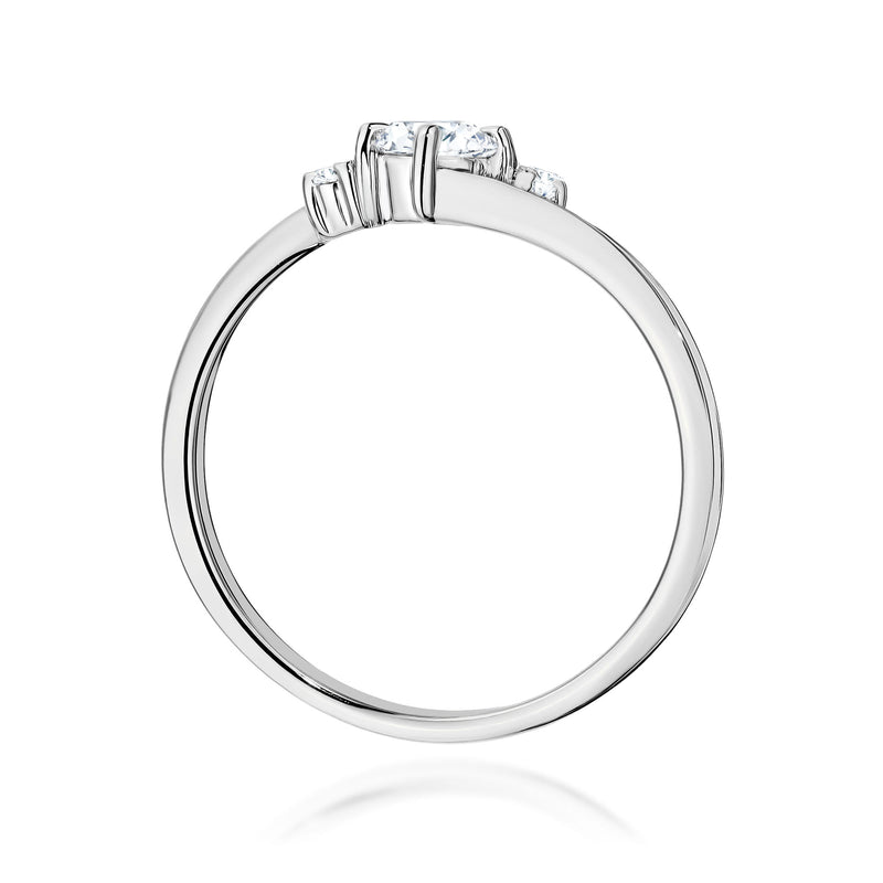 Inel Aur 14K cu Diamante de Laborator 0.27 ct, imaginea 12 din 12