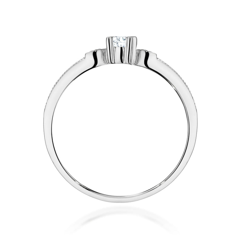 Inel Aur 14K cu Diamante de Laborator 0.13 ct, imaginea 11 din 11