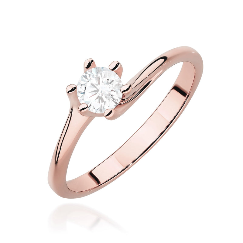 Inel Aur 14K cu Diamant de Laborator 0.50 ct, imaginea 5 din 10