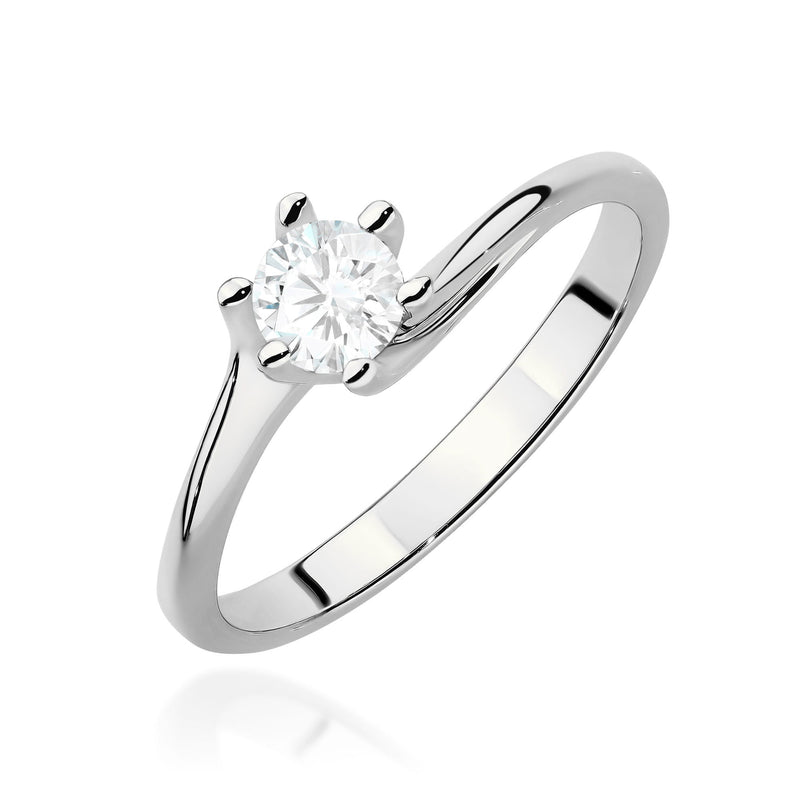 Inel Aur 14K cu Diamant de Laborator 0.50 ct, imaginea 8 din 10