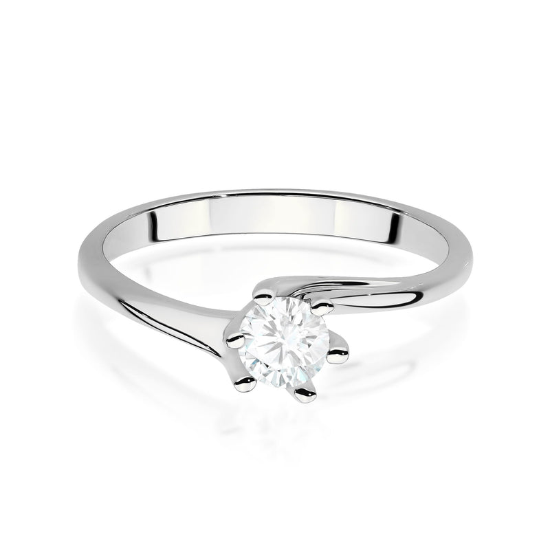 Inel Aur 14K cu Diamant de Laborator 0.50 ct, imaginea 9 din 10