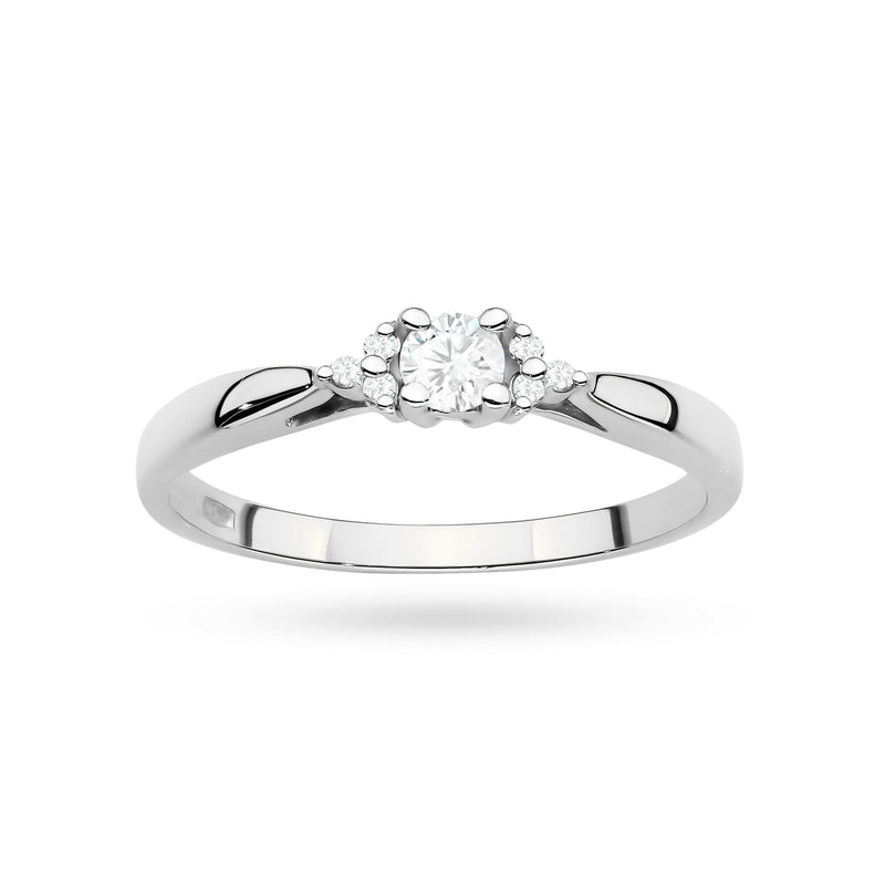Inel Aur 14K cu Diamante de Laborator 0.13 ct, imaginea 12 din 12