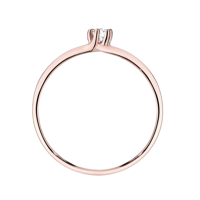 Inel Aur 14K cu Diamante de Laborator 0.17 ct, imaginea 11 din 12