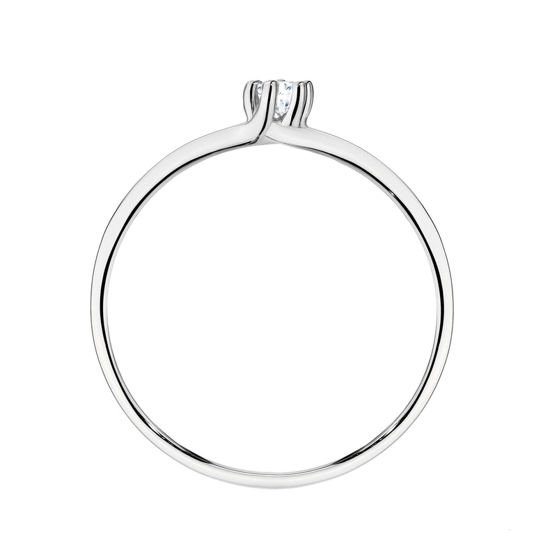 Inel Aur 14K cu Diamante de Laborator 0.17 ct, imaginea 7 din 12