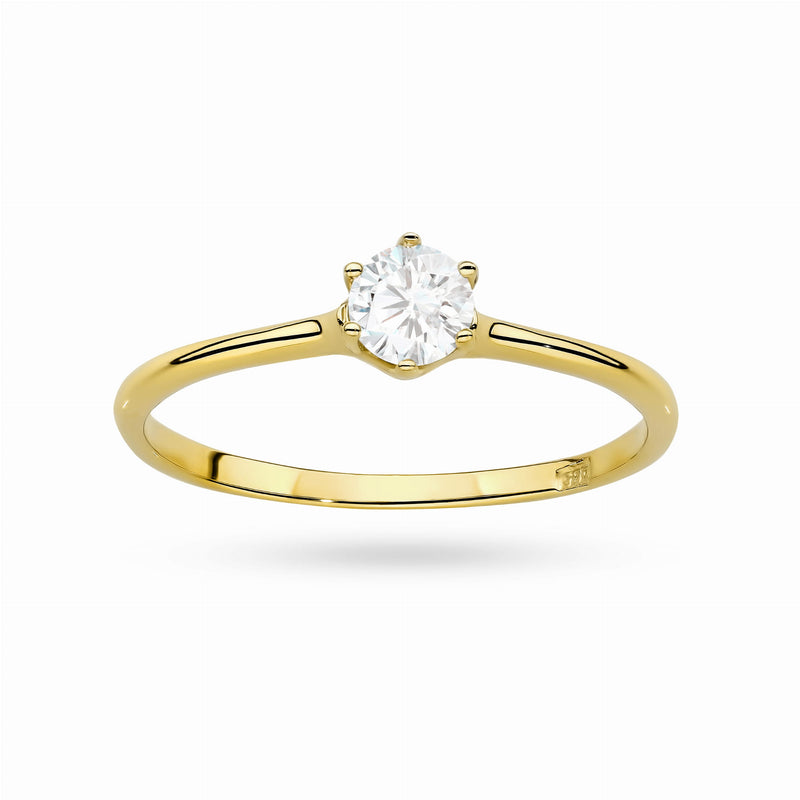 Inel Aur 14K cu Diamante de Laborator 0.26 ct, imaginea 4 din 10