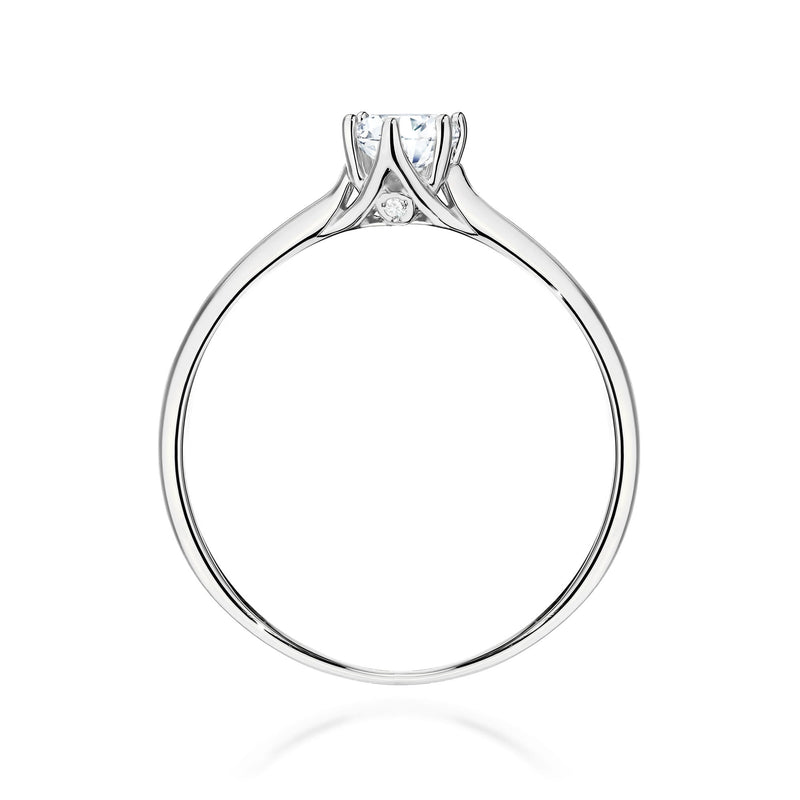 Inel Aur 14K cu Diamante de Laborator 0.26 ct, imaginea 10 din 10