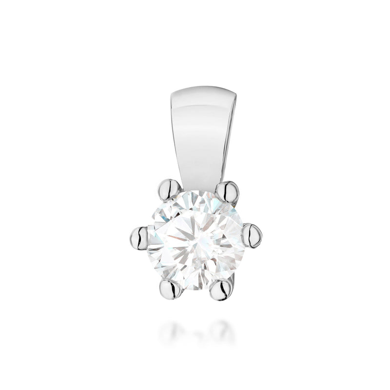 Pandantiv Aur 14K cu Diamant de Laborator 0.30 ct, imaginea 4 din 5