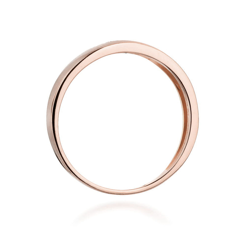 Inel Aur 14K cu Diamante Naturale Negre 0.04 ct, imaginea 11 din 12