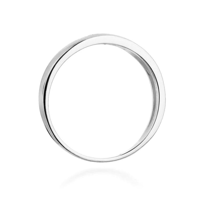 Inel Aur 14K cu Diamante Naturale Negre 0.04 ct, imaginea 7 din 12