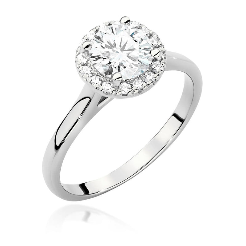 Inel Aur 14K cu Diamante de Laborator 1.14 ct, imaginea 4 din 9
