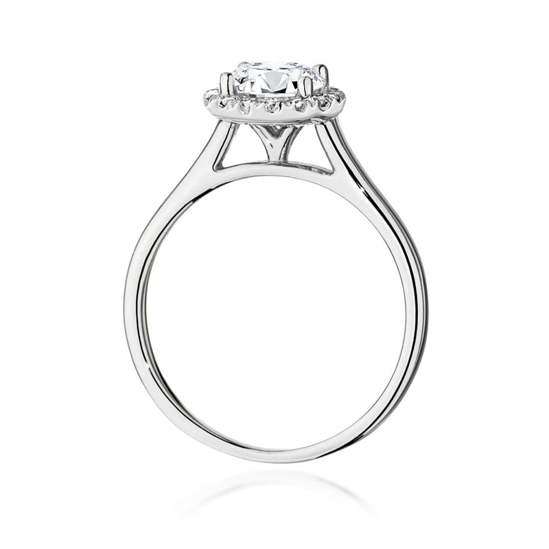 Inel Aur 14K cu Diamante de Laborator 1.14 ct, imaginea 6 din 9