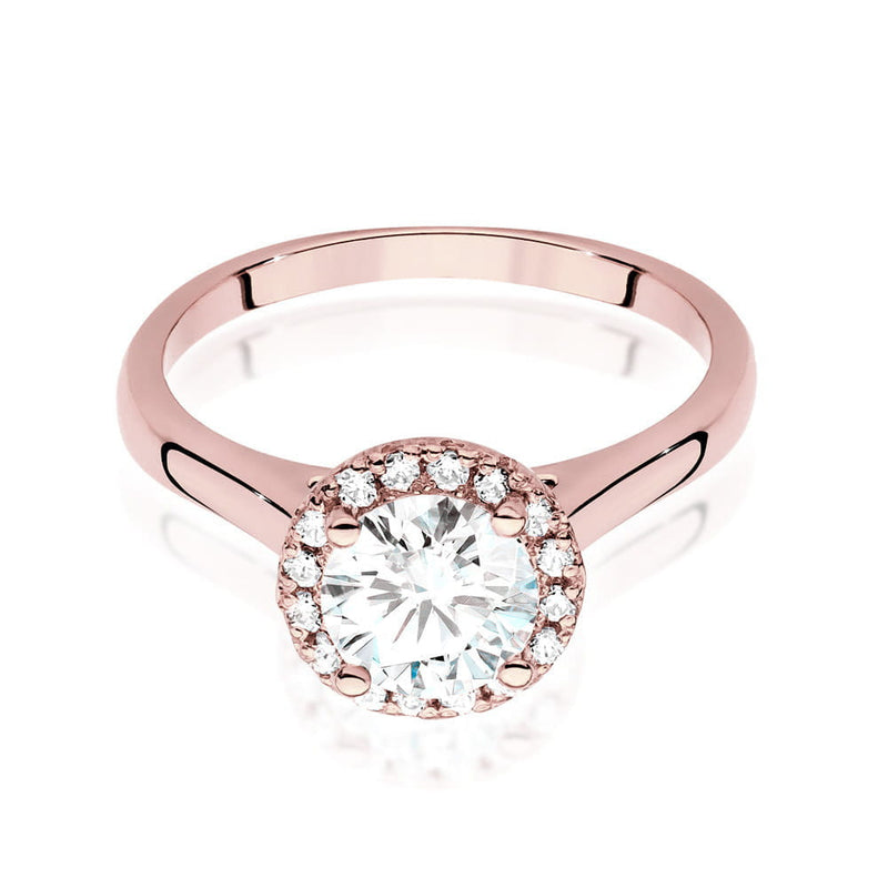 Inel Aur 14K cu Diamante de Laborator 1.14 ct, imaginea 8 din 9